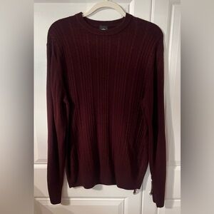 Dockers Burgundy Men's Sweater- Medium